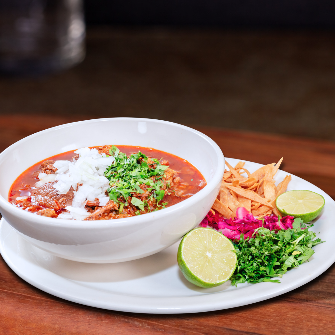 Tortilla Birria Soup at El Nopal Eminence
