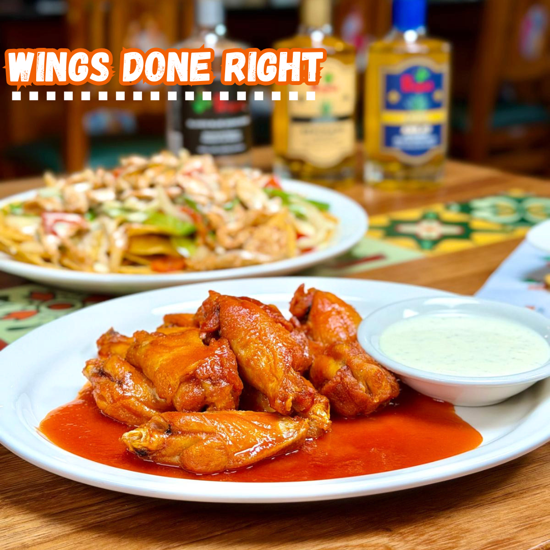 Wings at El Nopal Mexican Cuisine